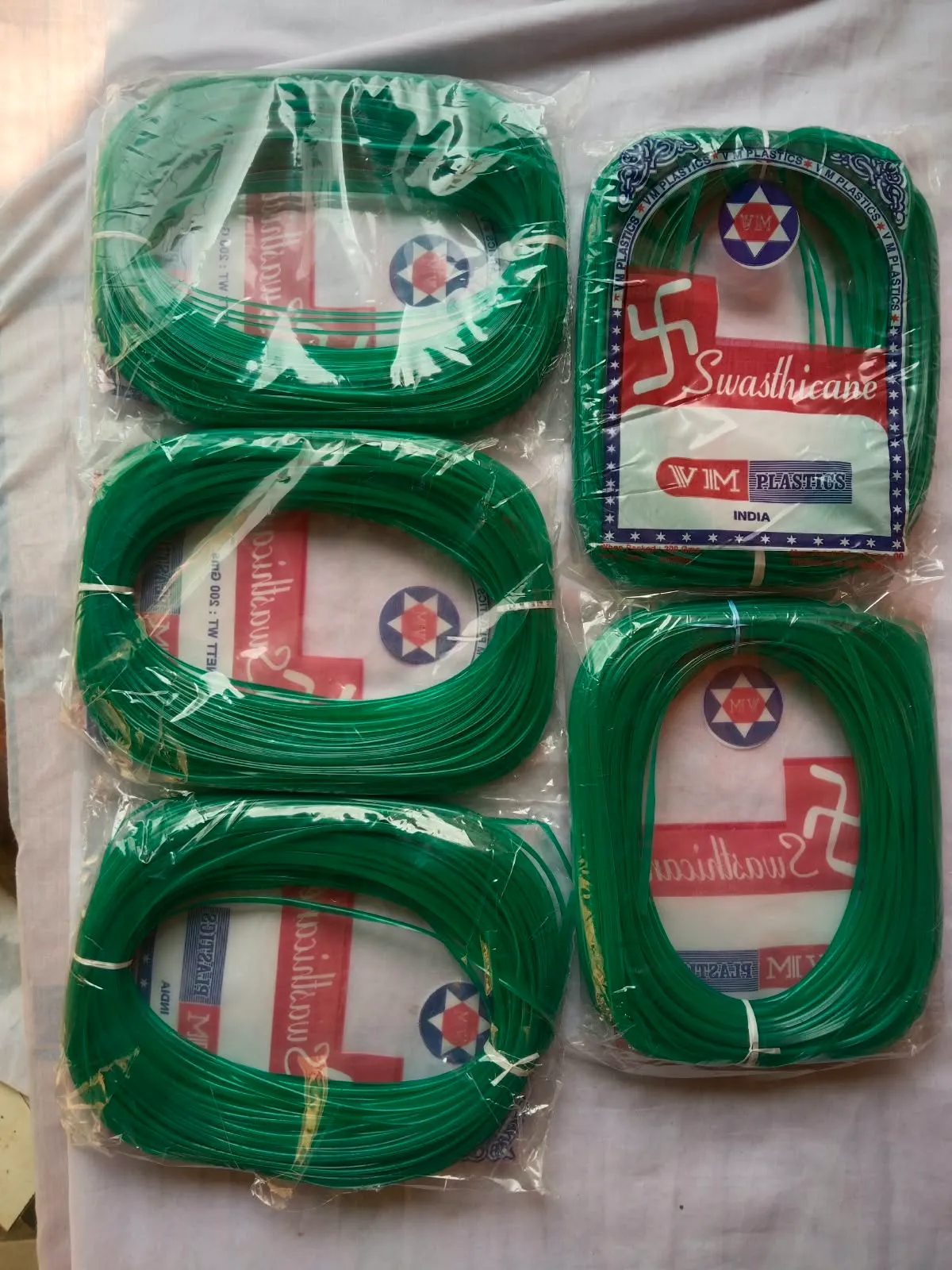 1kg glass Darkgreen wire pack of 5 premium quality for making basket