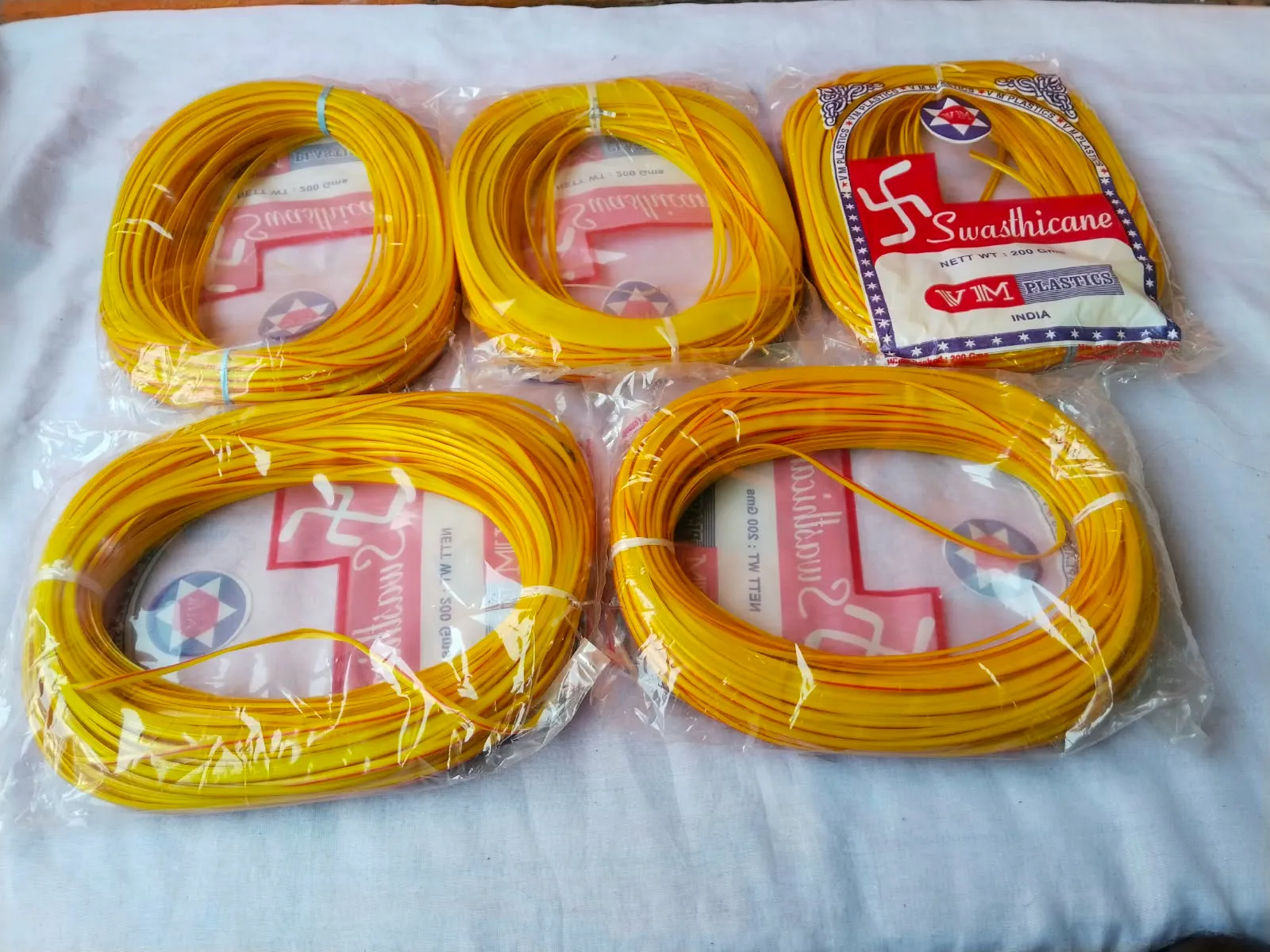 1kg Disco yellow pack of 5 for making wire basket premium quality