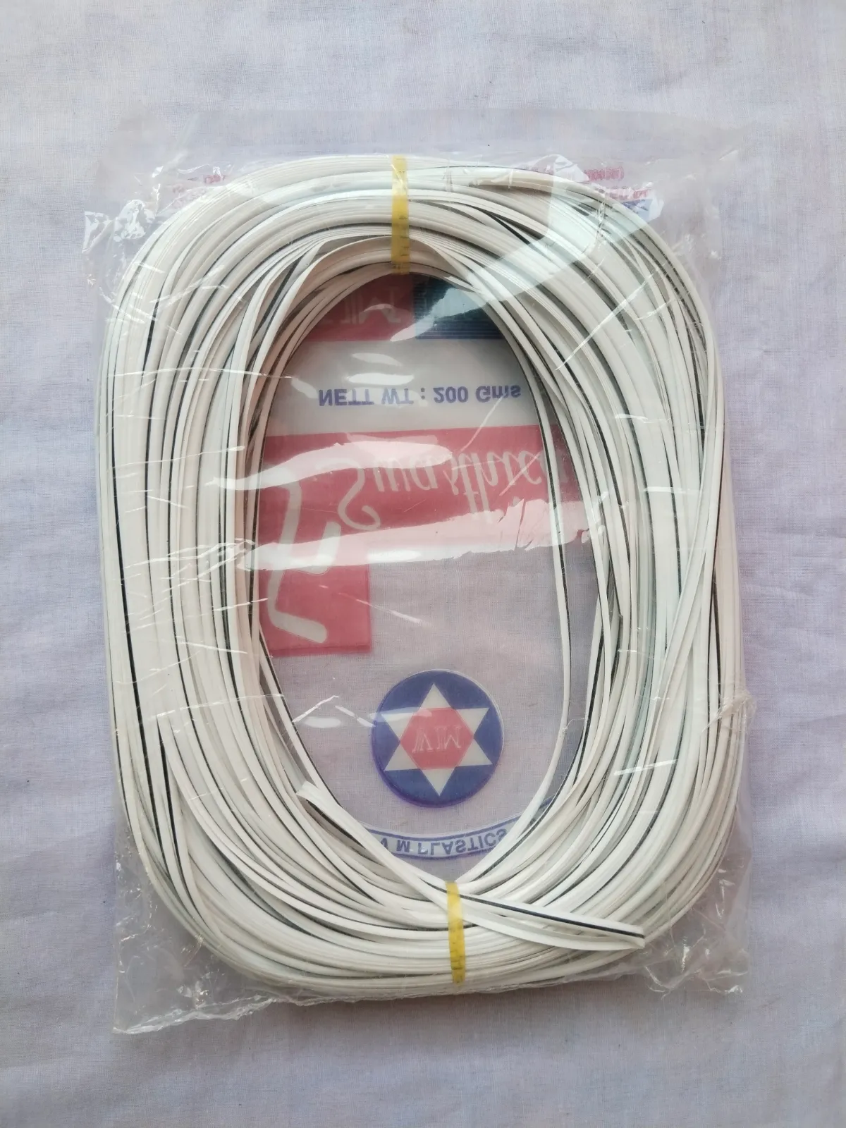 Disco white black line pack of 1