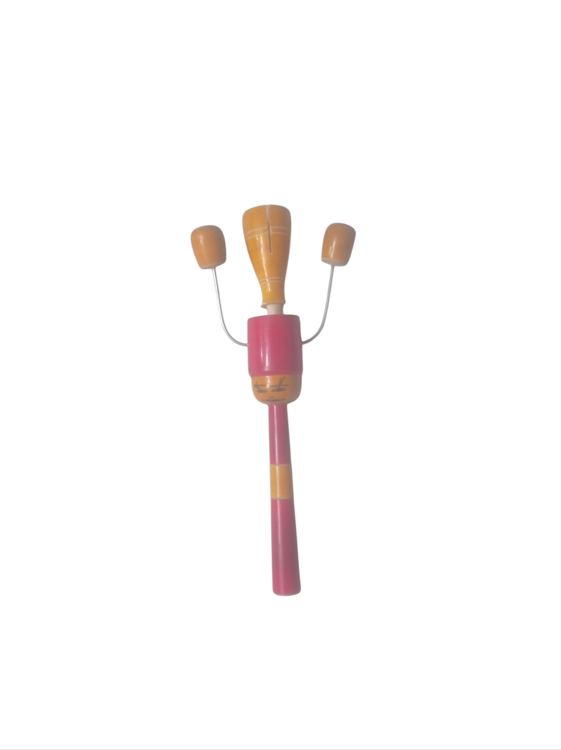 Traditional Handmade Wooden Kilukku Toy for Kids | Wooden Rattle Sound Toy | Pure Wood Children’s Toy 2