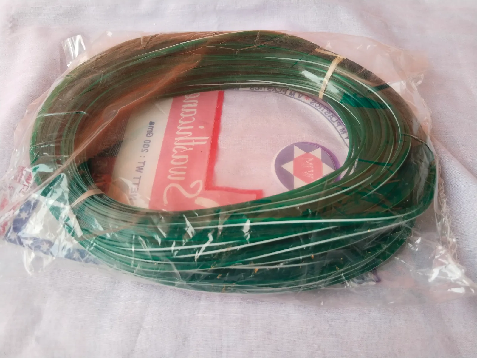Disco  dark green colour pack of 1 premium quality wire for making basket